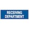 Brady Receiving Department, 28" W x 10" H, Rectangle, Fiberglass, 70503 70503 - alternate 1